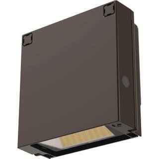 Juno WPX0 70-Watt Equivalent Integrated LED Dark Bronze Switchable Lumens CCT and Photocell Wall Pack Light WPX0 LED ALO SWW2 MVOLT PE DDBXD