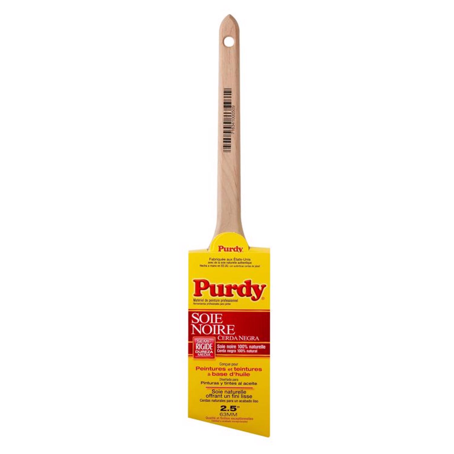 Purdy Black Bristle Adjutant 2-1/2 in. Medium Stiff Angle Trim Paint Brush