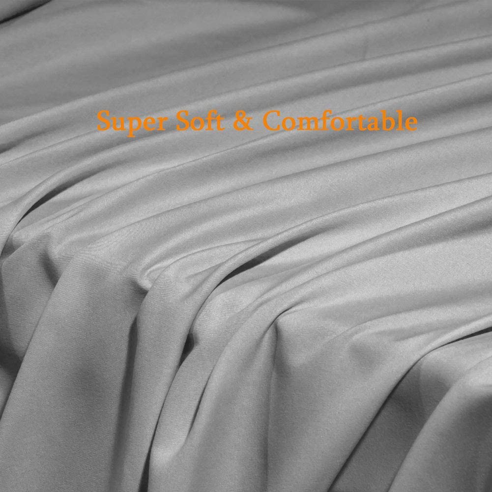 Super Soft 1800 Thread Count Luxury Egyptian Wrinkle Hypoallergenic 6 pcs Bed Sheet Set