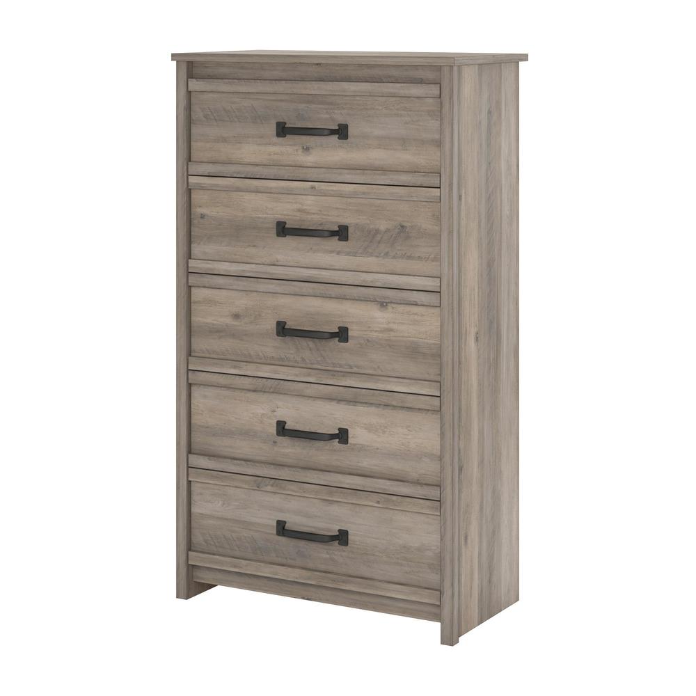 Strick   Bolton Millicent Grey Oak 5 drawer Dresser