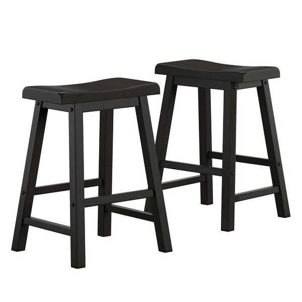 Salvador Saddle Seat Counter Stool (Set of 2) by iNSPIRE Q Bold