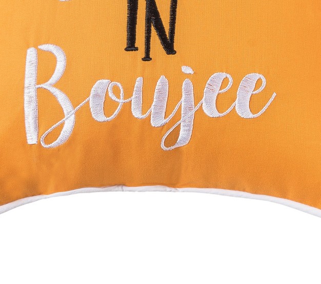 X 10 quot I Put The Boo In Boujee Halloween Pillow