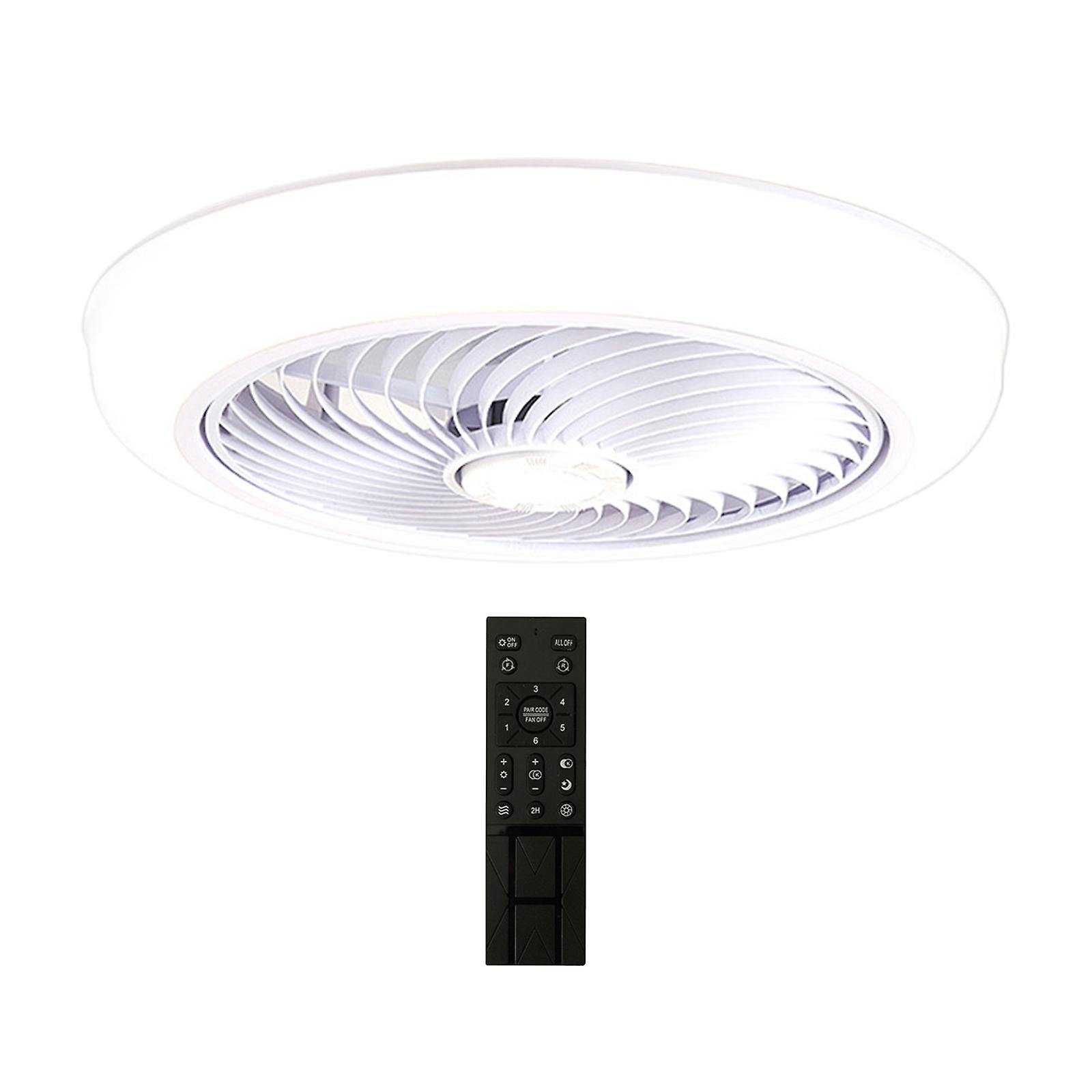 Ceiling Fan With Light Dimming Ceiling Lights For Kitchen Bathroom Cloakroom White