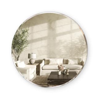 Fab Glass and Mirror Medium Round Beveled Glass Mirror (36 in. H x 36 in. W) 799456351780