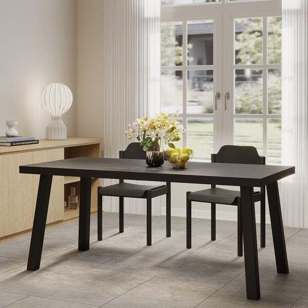 Della Acacia Wood Dining Table