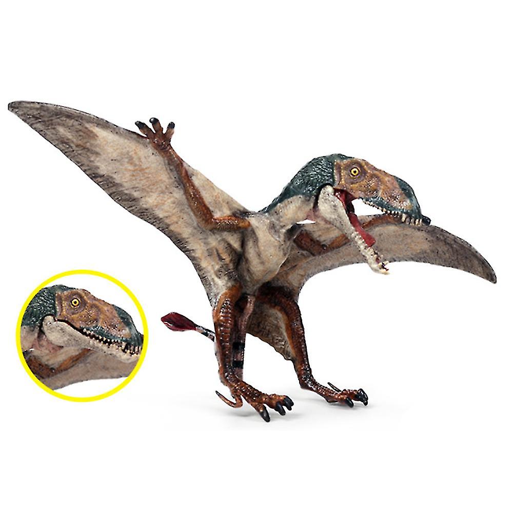 Kids Carnivorous Open Mouth Pterodactyl PVC Dinosaur World Animal Model Action Figures Toy