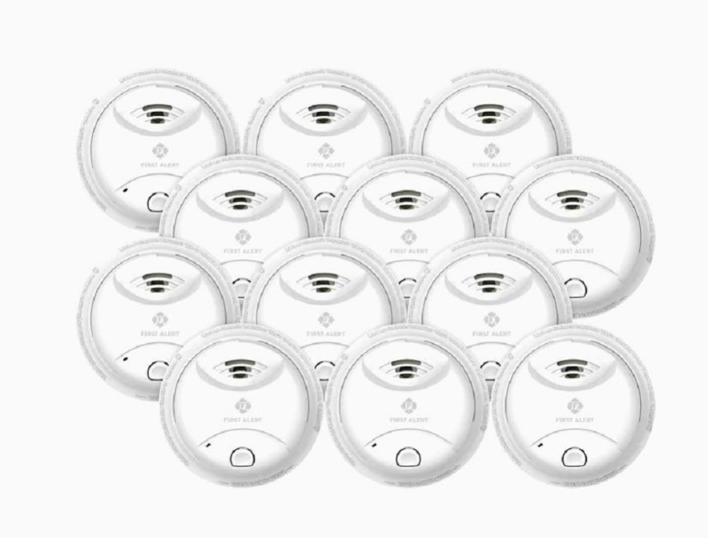 Ionization Smoke Alarm ; Pack of 12 ;