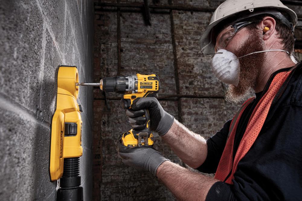 DEWALT XTREME 12V MAX Brushless 3/8 Hammer Drill with 12V MAX 3Ah Li-Ion Battery Kit ;