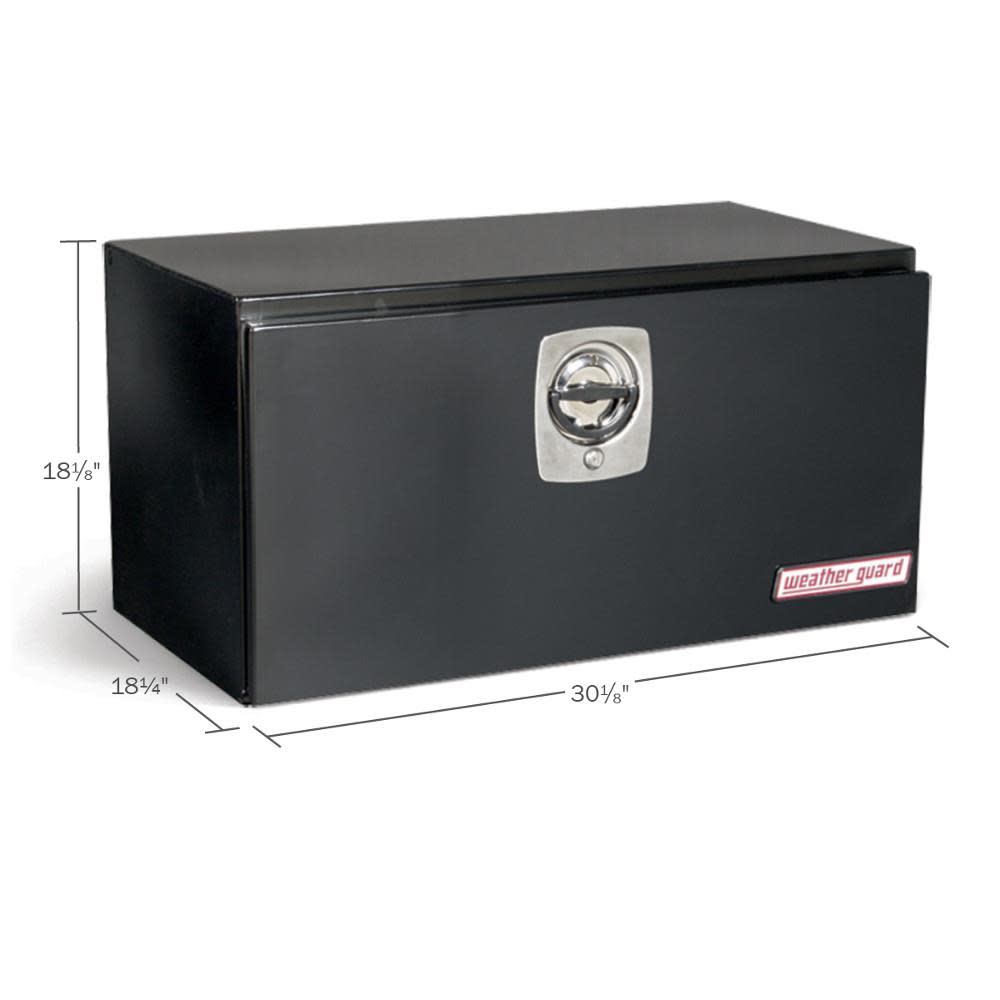 Underbed Box， Steel， Standard， 5.6 cu ft ;