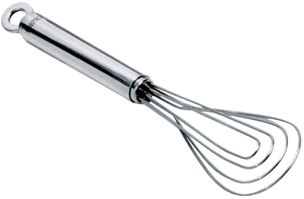 Norpro Flat Oval Whisk Red