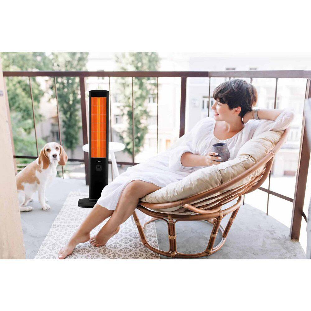 UFO 2400-Watt Free Standing Electric Quartz Infrared Radiant Heater for Indoor and Outdoor t24