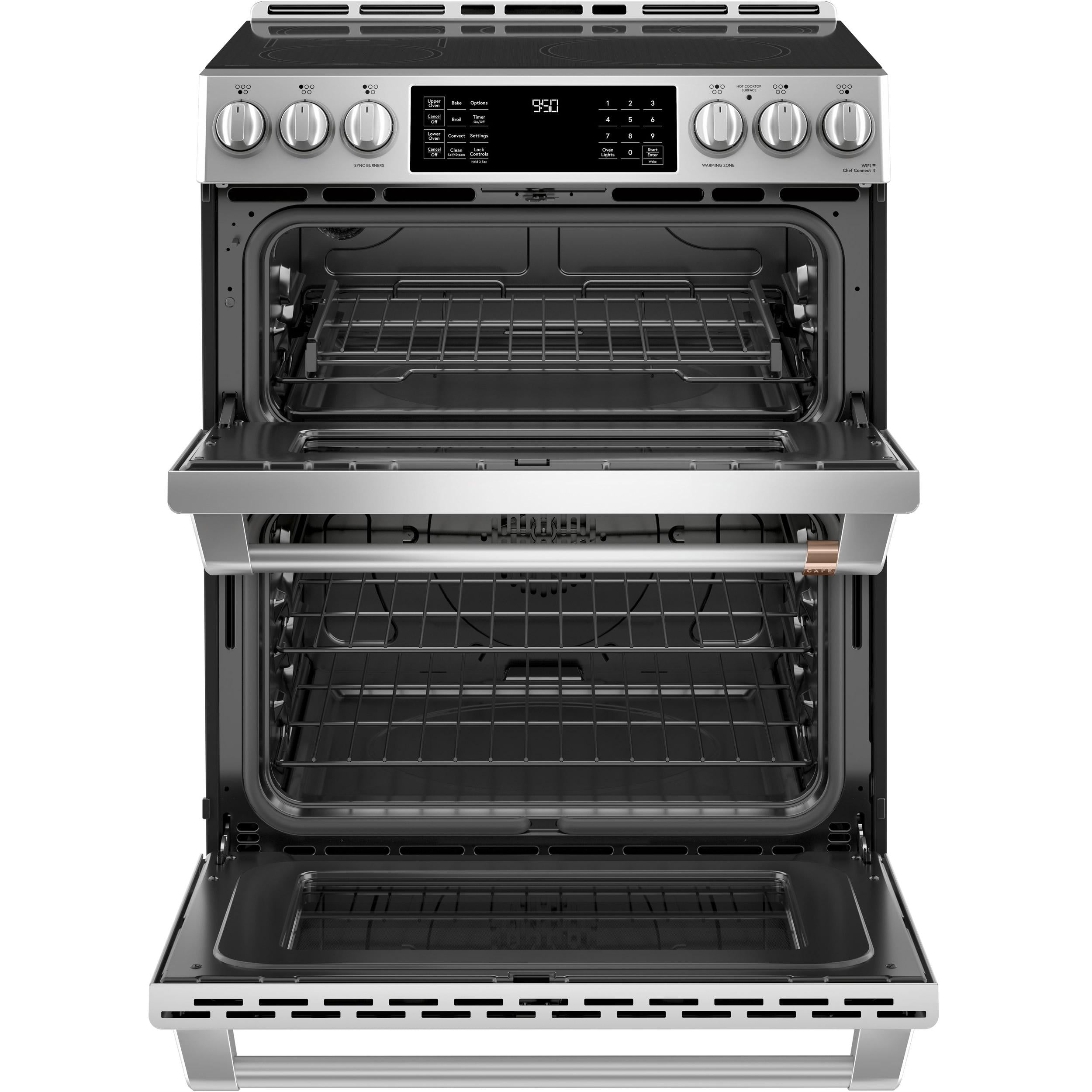 Café 30-inch Slide-in Induction Range with Convection Technology CHS950P2MS1