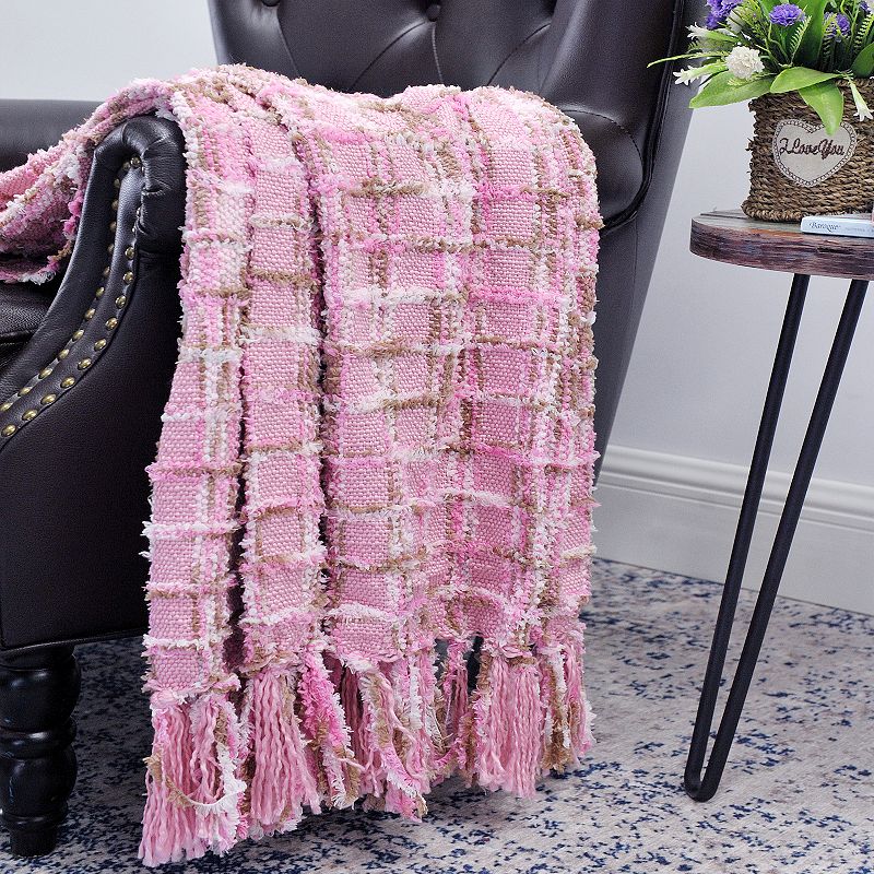 Serenta Multi Color Chenille Throw