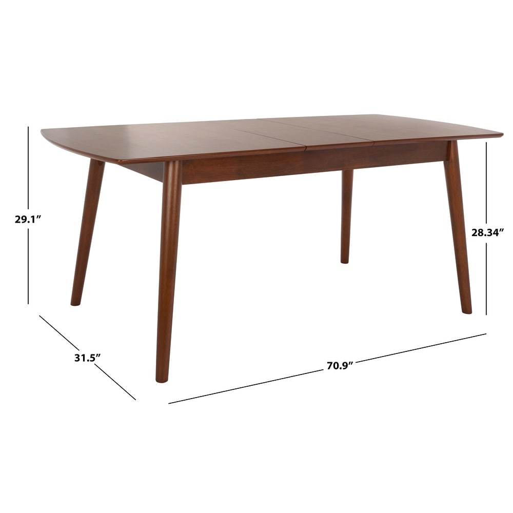 SAFAVIEH Kay Extension Dining Table   71 in. W x 32 in. D x 29 in. H