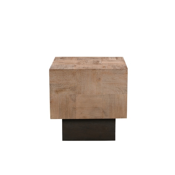 Caden Modern Solid Wood Side Table