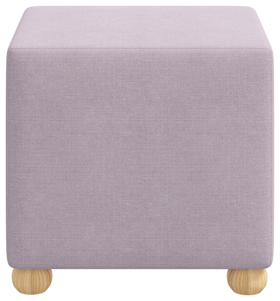 Ottoman  Linen   Traditional   Footstools And Ottomans   by Skyline Furniture Mfg Inc  Houzz