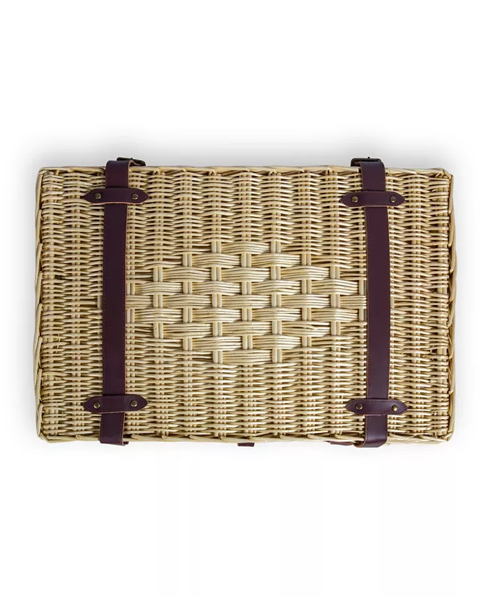 Picnic Time Charleston Luxury Picnic Basket Set 32 Pieces