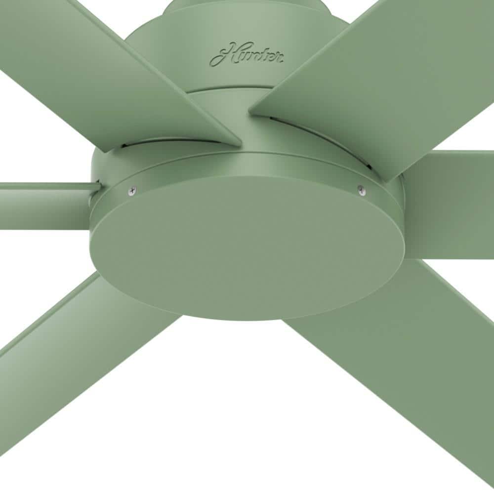 Hunter Kennicott 44 in IndoorOutdoor Dusty Green Ceiling Fan