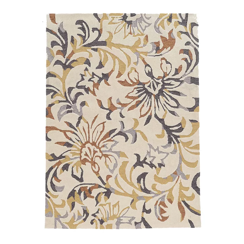 Linon Trio Branches Rug