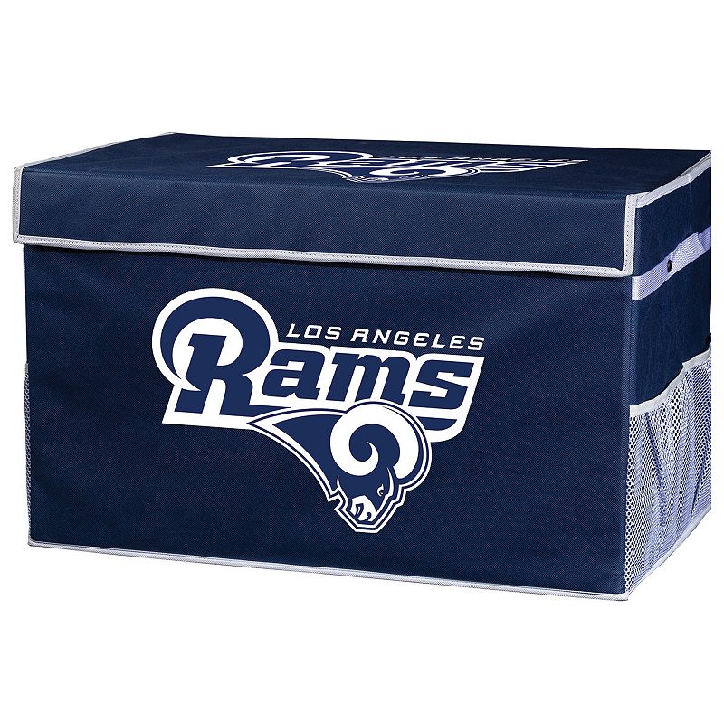 Franklin Sports Los Angeles Rams Small Collapsible Footlocker Storage Bin