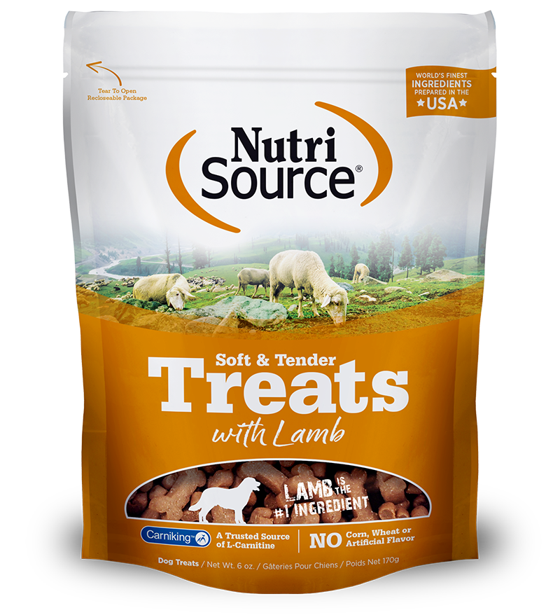 NutriSource Soft  Tender Lamb Dog Treats