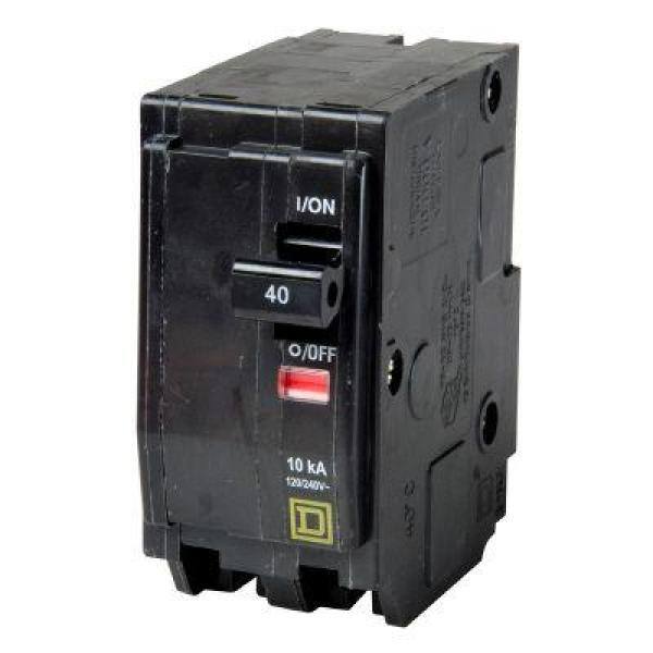 Square D QO 40 Amp 2-Pole Circuit Breaker(QO240CP) QO240CP