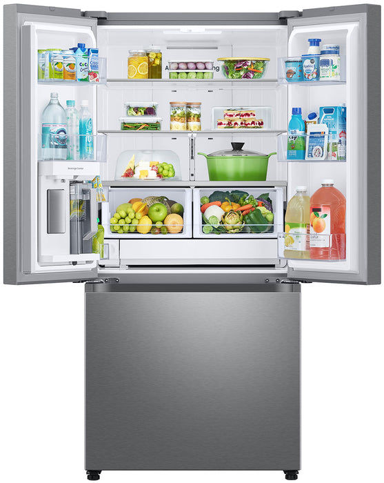 33 inch Standard Depth French Door Refrigerator with Beverage