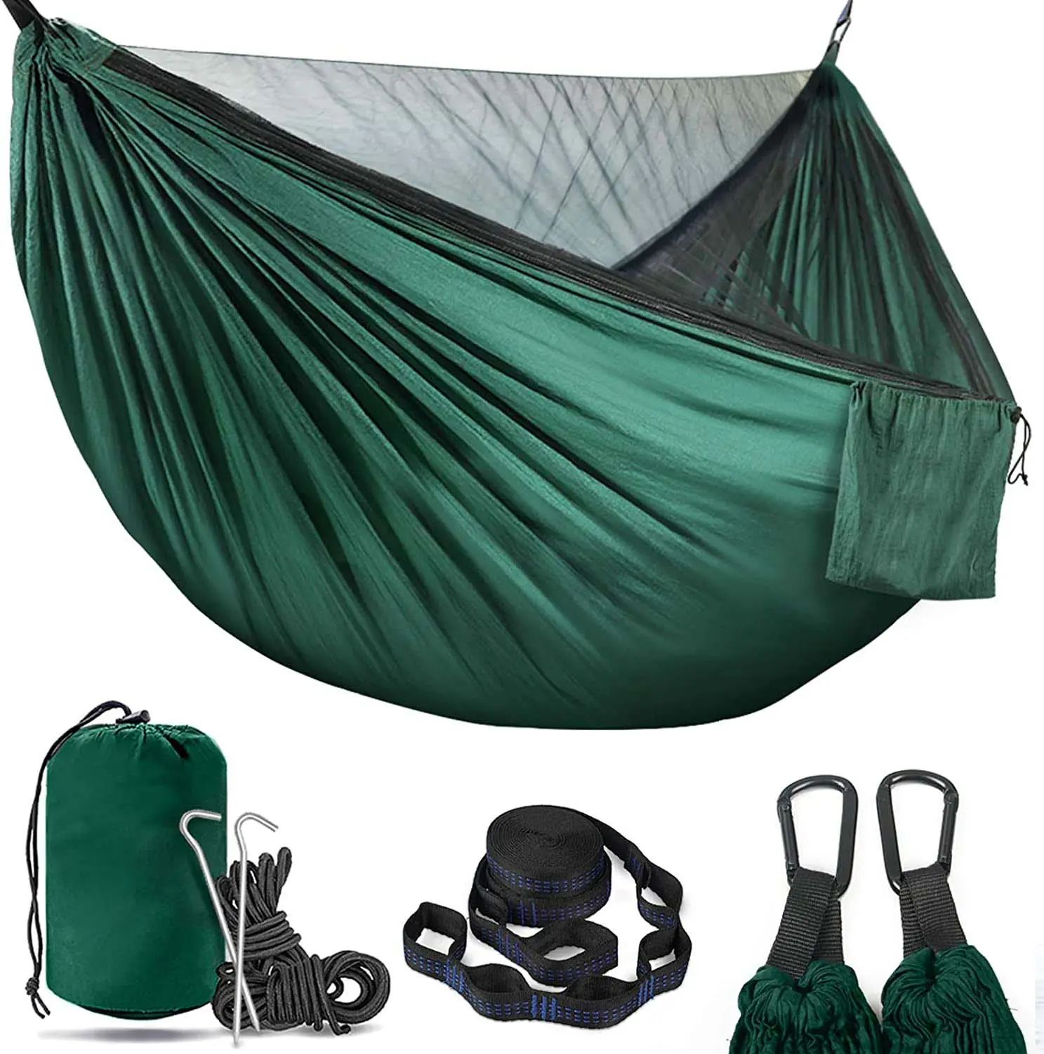 Lightweight Comfortable Portable Camping Hammock with Mosquito Net