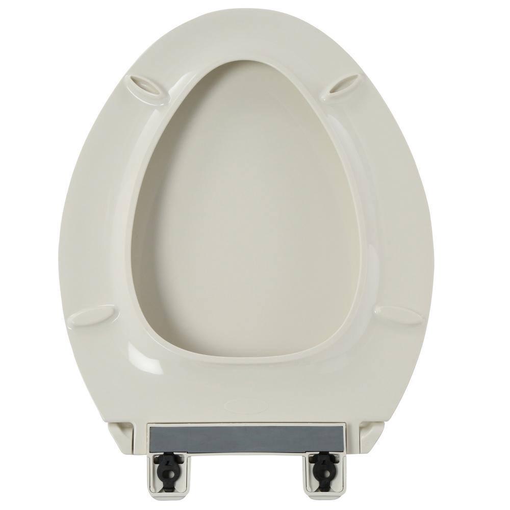 KOHLER GripTight Cachet Q3 Elongated Closed Front Toilet Seat in Biscuit