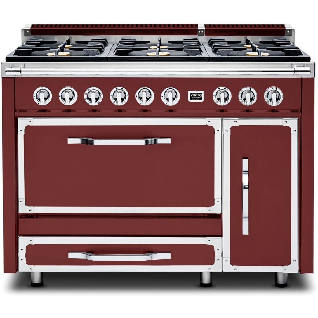 Viking 48-inch Freestanding Dual Fuel Range with True Convection Technology TVDR481-6BRE