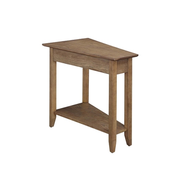 American Heritage Wedge End Table