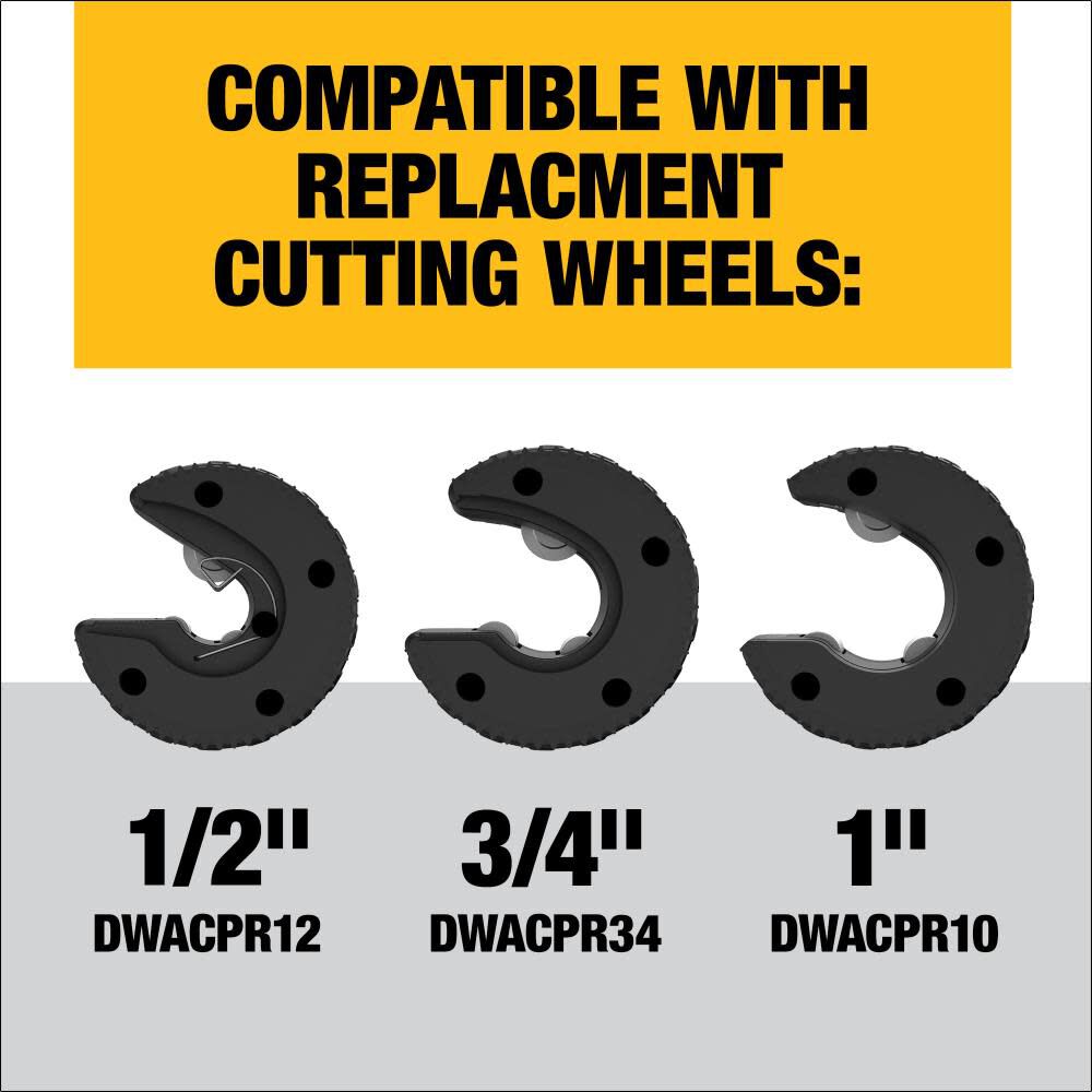 DW Copper Tubing Cutter Attachment 1/2