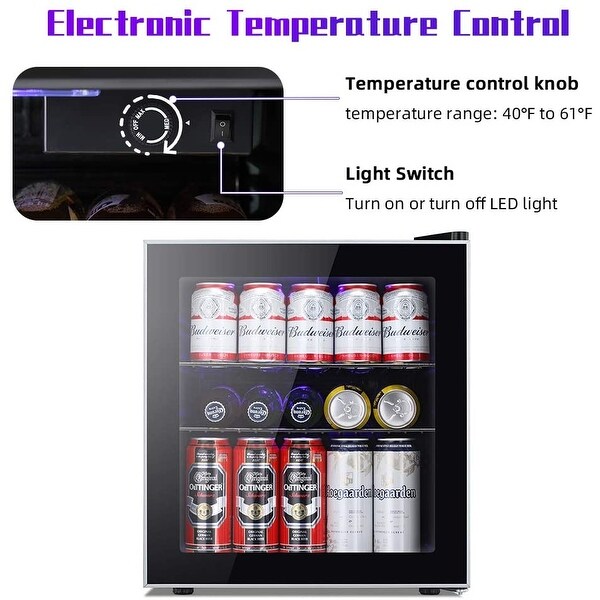 1.6 Cu.ft Countertop Beverage Refrigerator