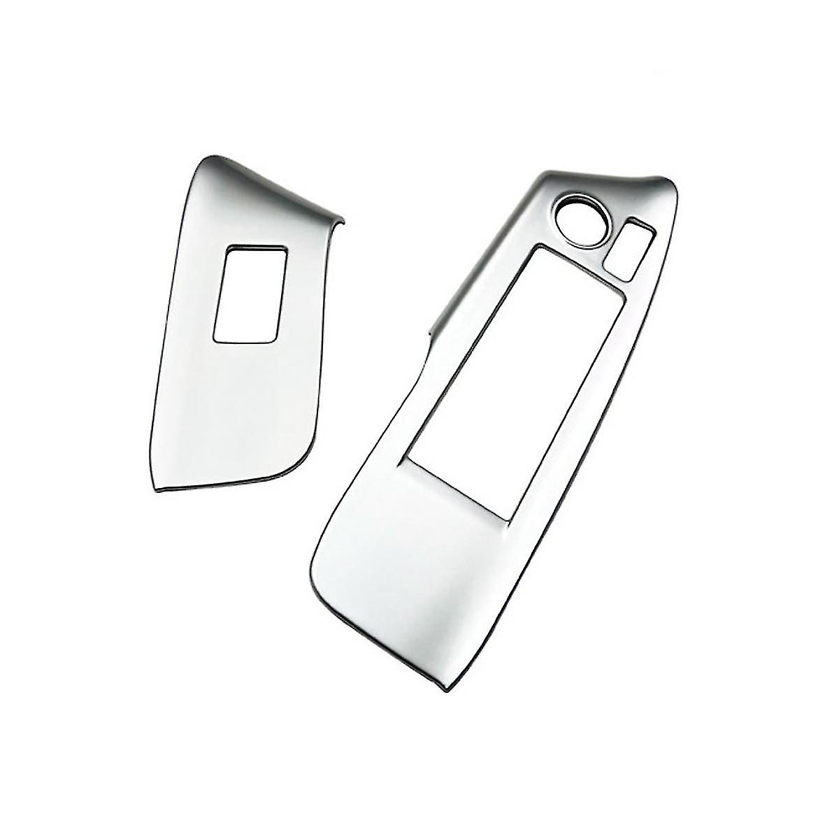 Car Silver Glass Lift Button Switch Cover Door Armrest Panel Sticker For Sienta 2023+