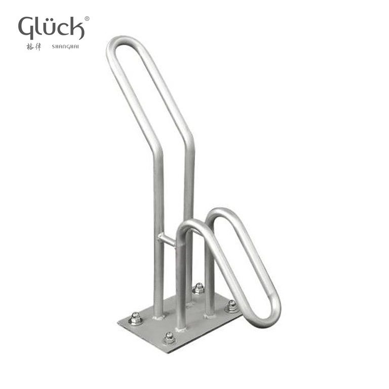 ISO9001 High Quality Public outdoor one side 1 unit Cycle Racks Bicycle Stands Bike Standing China factory supply