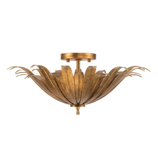 Capital Lighting 249531 Eden 3 Light 18 Wide Semi-Flush Bowl Ceiling