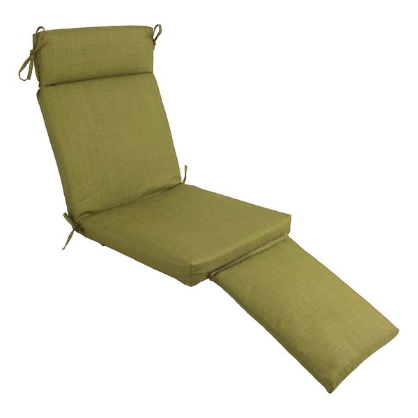 21-inch by 69-inch Outdoor Steamer Deck Lounger Cushion