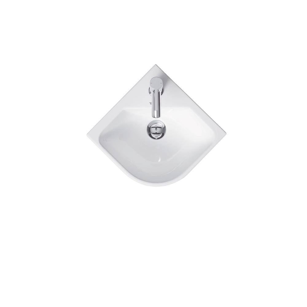 Duravit ME by Starck Ceramic Corner Vessel Sink 0722430000