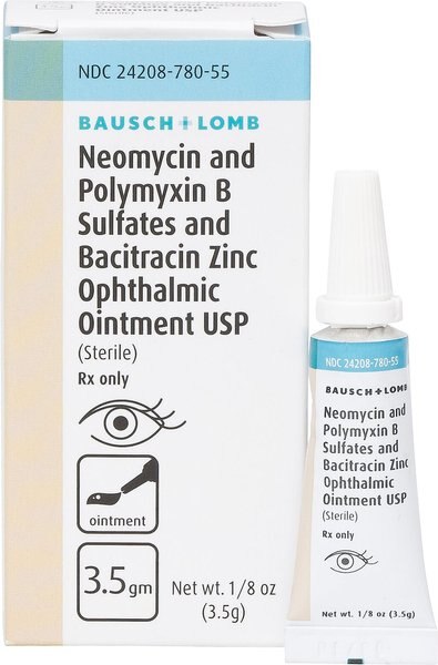 Neo-Poly-Bac (Generic) Ophthalmic Ointment for Dogs and Cats