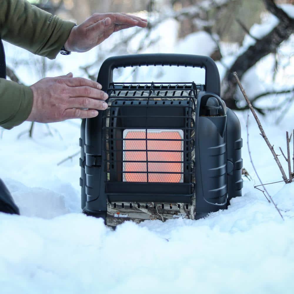 Mr Heater Hunting Buddy 12000 BTU Radiant Propane Space Heater for Massachusetts and Canada