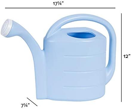 Novelty 30402 2 Gallon Deluxe Watering Can， Sky Blue