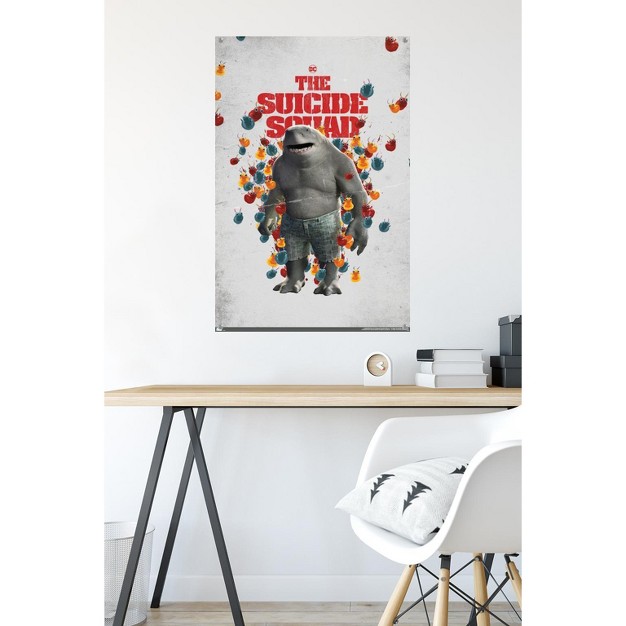 Trends International Dc Comics Movie The Suicide Squad King Shark One Sheet Unframed Wall Poster Prints