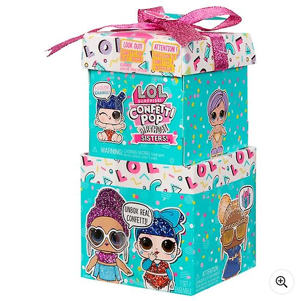 L.o.l. surprise! confetti pop birthday sisters assortment 1 supplied