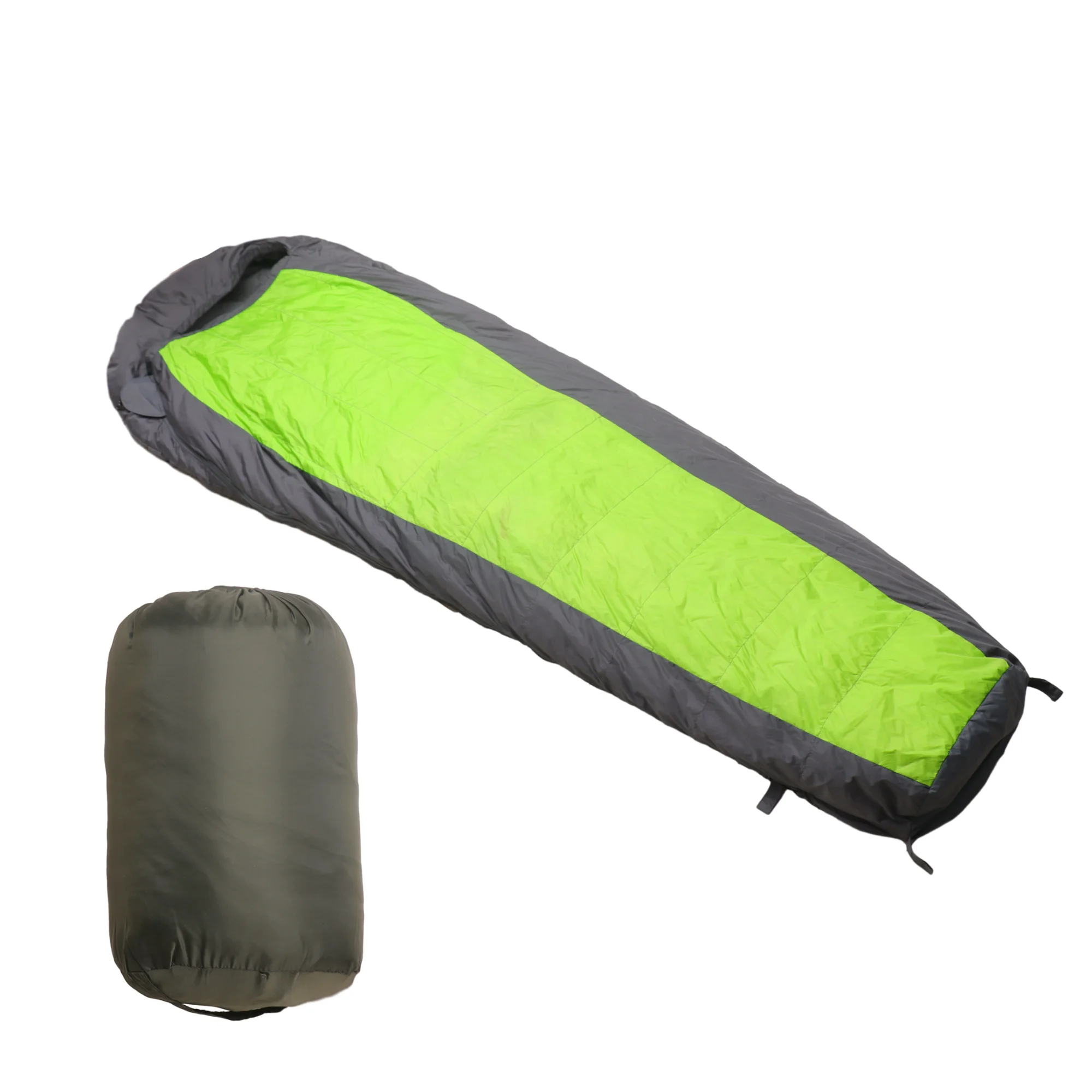 Professional Manufacturer Hollow fiber lightweight sleeping bag camping hiking mummy sleeping bag for Cold Weather