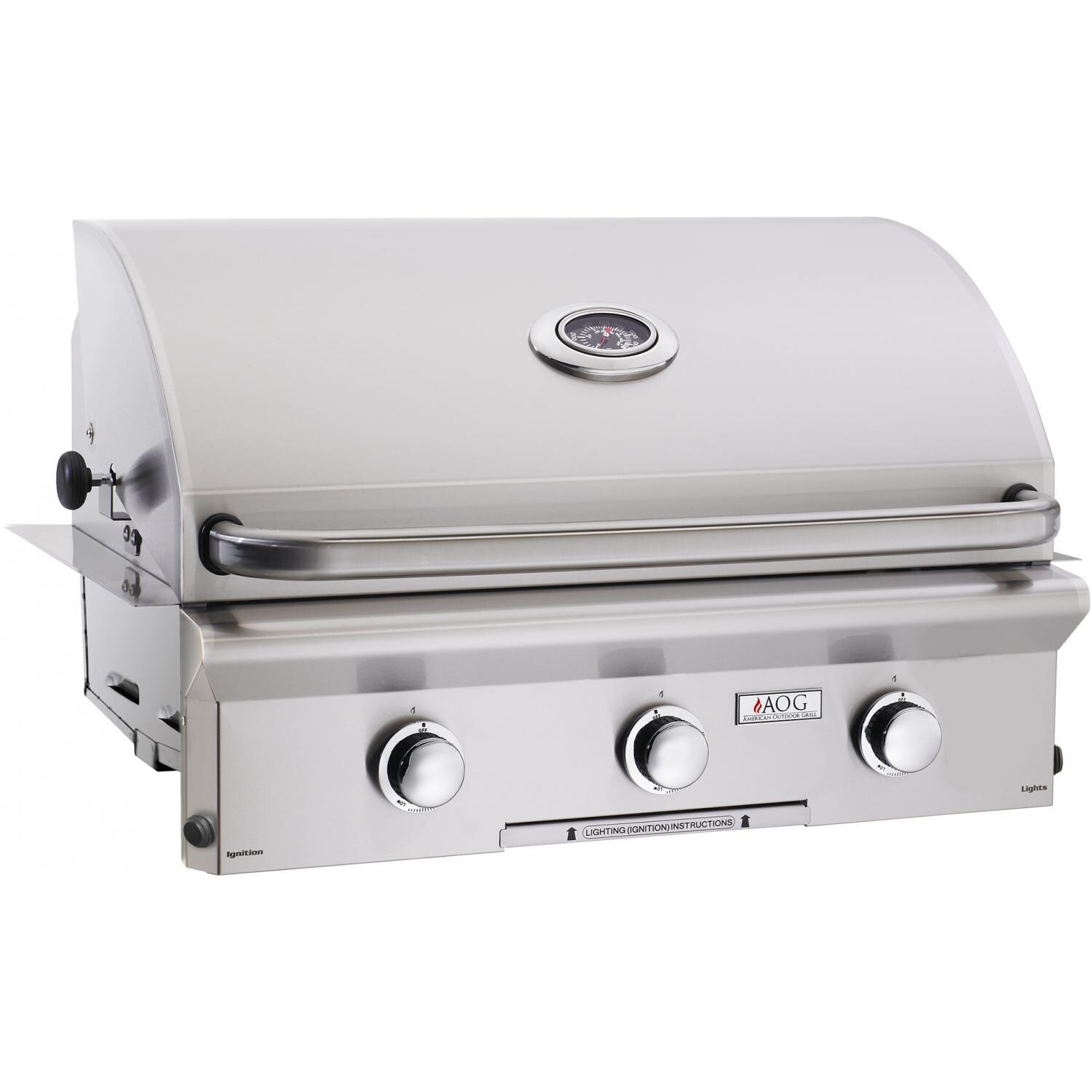 American Outdoor Grill L-Series 30-Inch 3-Burner Built-In Natural Gas Grill