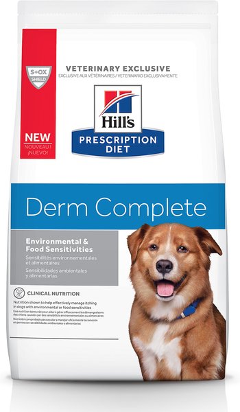 Hill's Prescription Diet Derm Complete Dry Dog Food