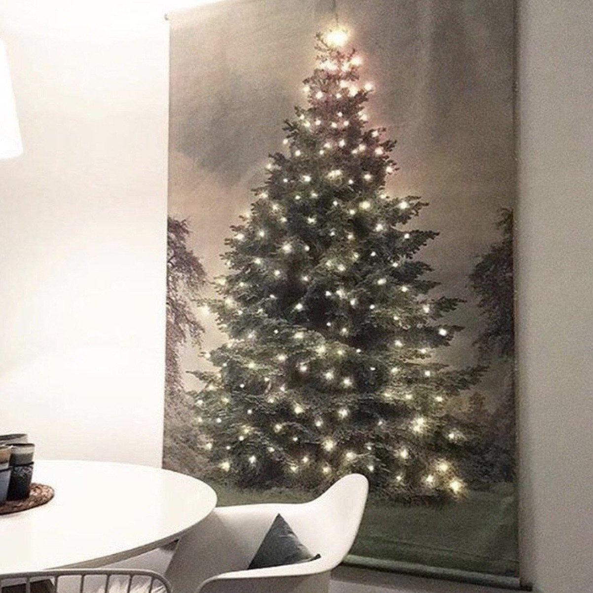 Pine tree wall tapestry