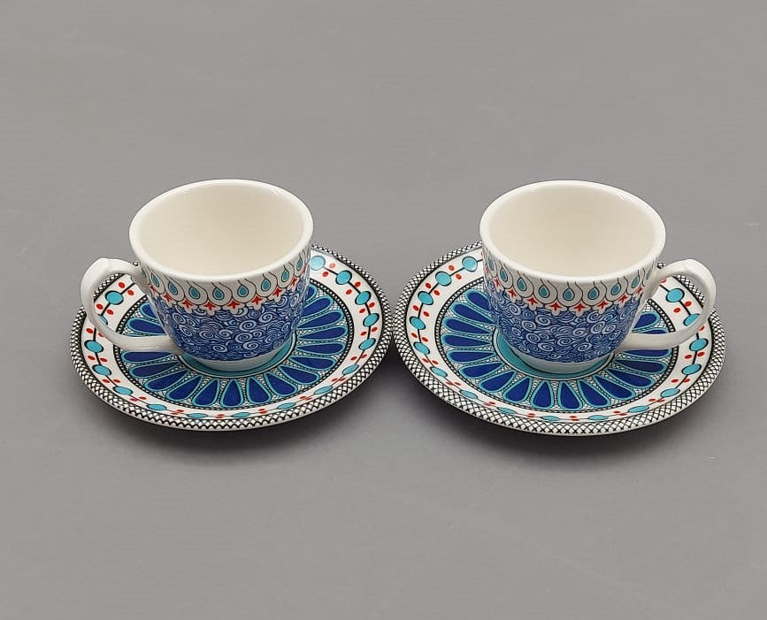 Karaca Mai Selcuklu Series 2 Person Coffee Cup Set  153.03.07.9018