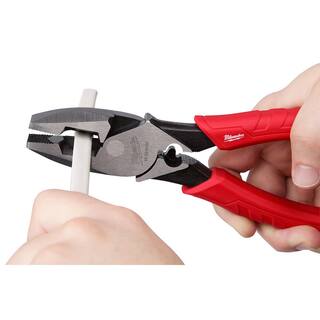 MW 36 oz. 4-in-1 Lineman's Hammer with 9 in. High Leverage Lineman's Pliers with Crimper 48-22-9040-48-22-6100