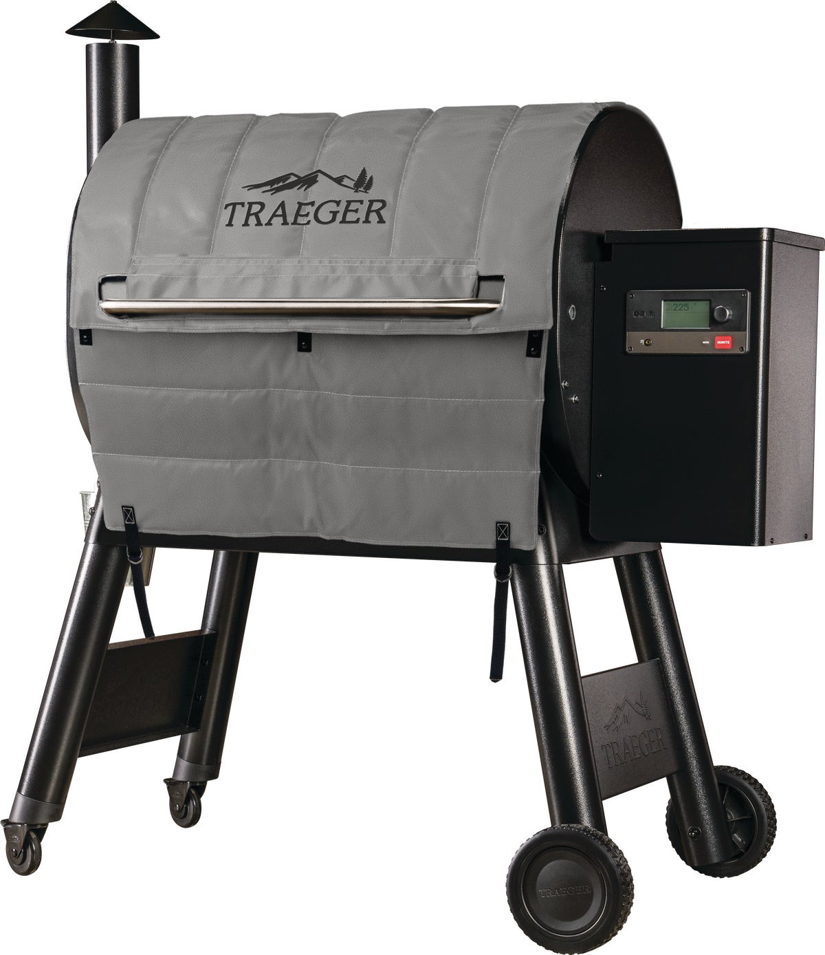 Traeger Insulated Blanket Grill Cover Gray